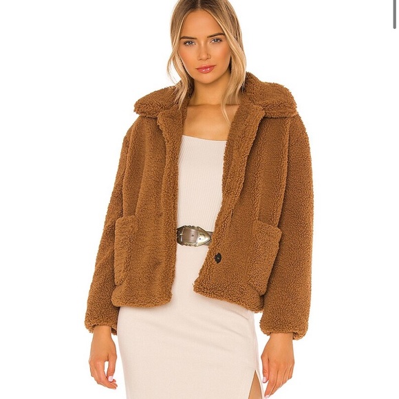 APPARIS Charlotte Fleece Faux Fur Jacket - Picture 2 of 12